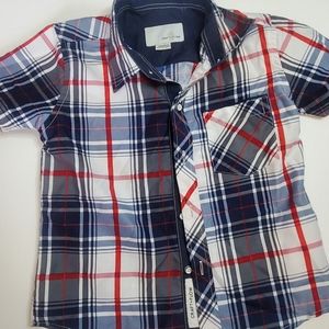 Craft & Flow | Red White and Blue Button up